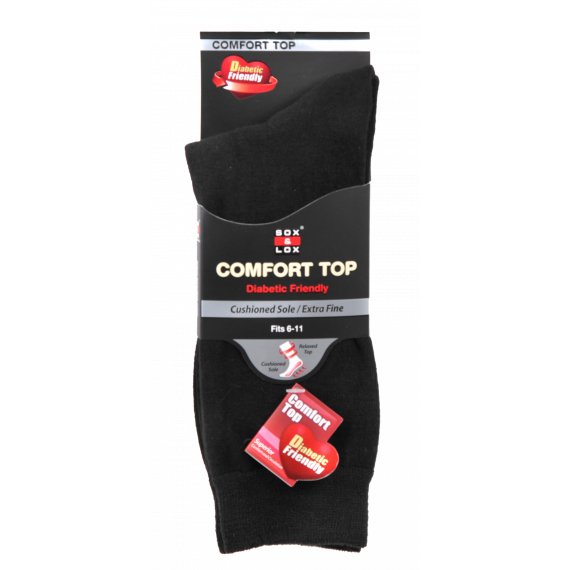 Sox and Lox Mens Diabetic Socks cushioned comfort circulation – Pharmacy Direct
