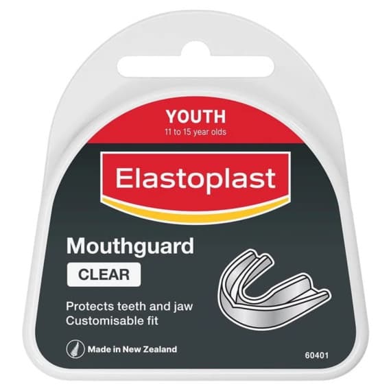 Elastoplast Youth Mouthguard clear design for sports protection - Buy Online at Pharmacy Direct