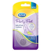 Scholl Party Feet Invisible Gel Cushions 1 Pair