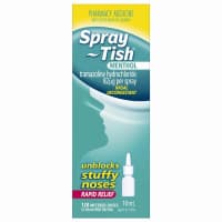 Spray Tish Nasal Decongestant Metered Dose Spray Menthol 10ml