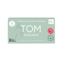 TOM Organic Regular Tampons 16 Pack