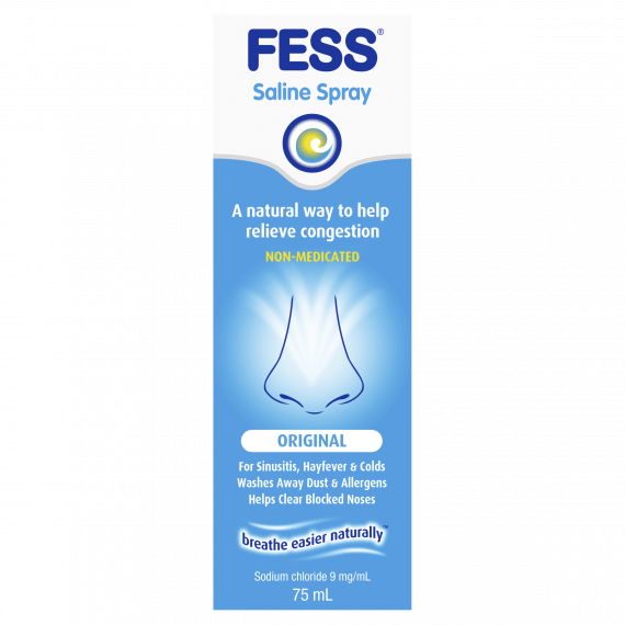 Fess Original Saline Nasal Spray 75ml