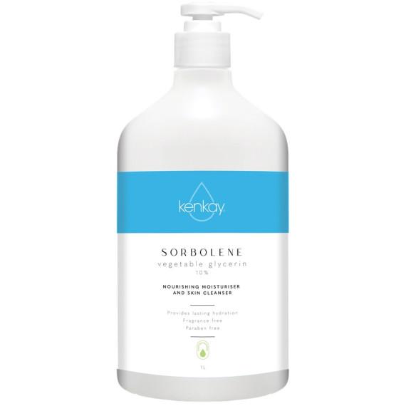 Kenkay Sorbolene With 10 Percent Vegetable Glycerin Pump 1 Litre