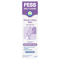 Fess Sinu Cleanse Nasal And Sinus Mist Saline Spray 100ml