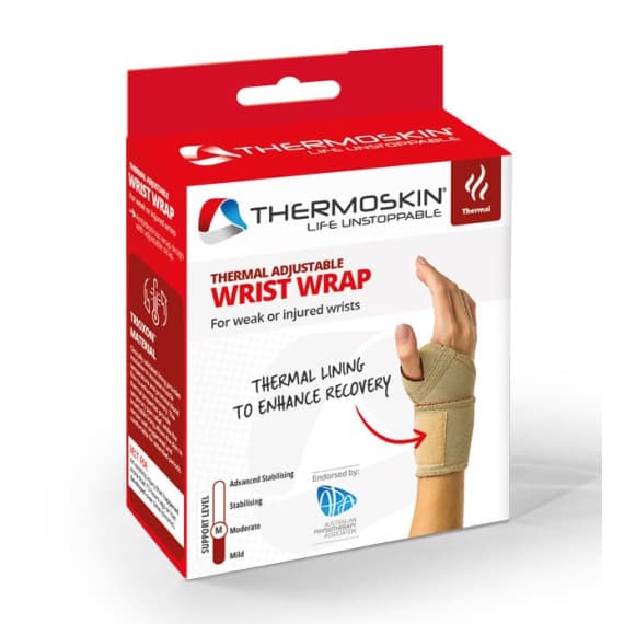 Thermoskin Adjustable Wrist Wrap Beige