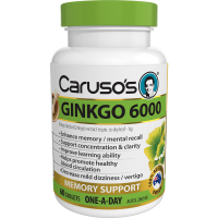 Caruso's Ginkgo 6000 60 Tablets
