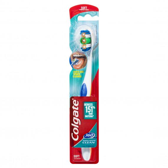 Buy Colgate 360 Degrees Whole Mouth Clean Toothbrush Soft Online Pharmacy Direct AU