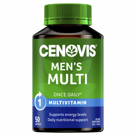 Cenovis Mens Multi Once Daily 50 Capsules