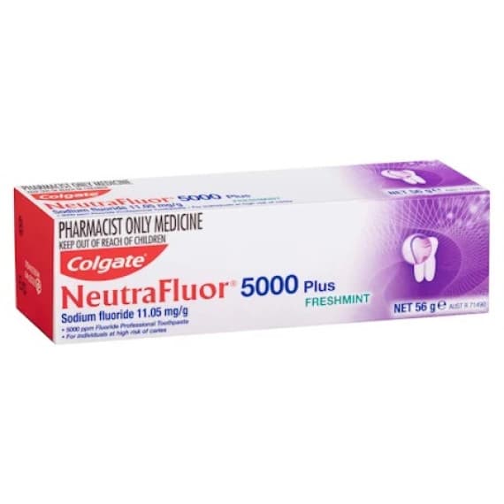 Buy Colgate Neutrafluor 5000 Plus Paste 56g S3 Online Pharmacy Direct AU