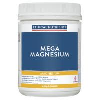 Ethical Nutrients Mega Magnesium Powder Raspberry 450g