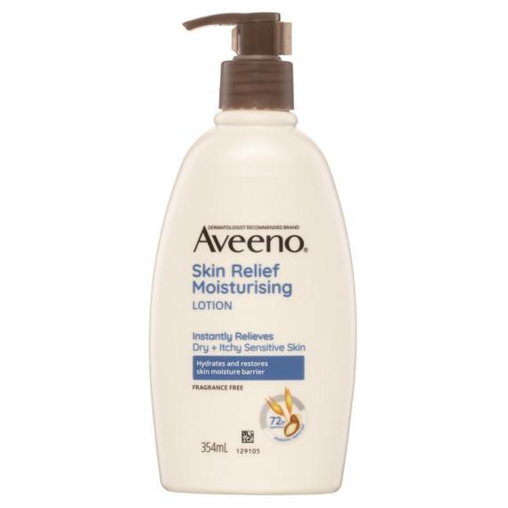 Aveeno Skin Relief Moisturising Lotion Fragrance Free 354ml