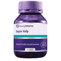 Henry Blooms Super Kelp 75 Vegetarian Capsules