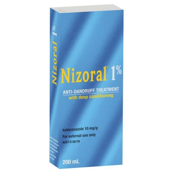 Buy Nizoral Shampoo 1 Percent 200ml Online Pharmacy Direct AU