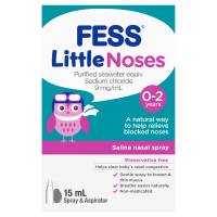 Fess Little Noses Spray 15ml Plus Aspirator