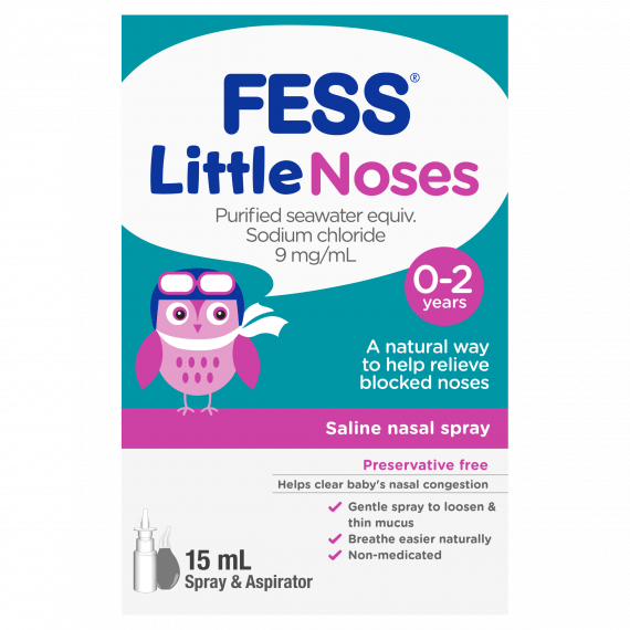 Buy Fess Little Noses Spray 15ml Plus Aspirator Online Pharmacy Direct AU