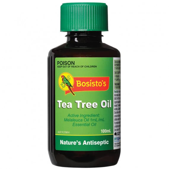 Bosisto's Tea Tree Oil 100ml antiseptic natural relief - Pharmacy Direct