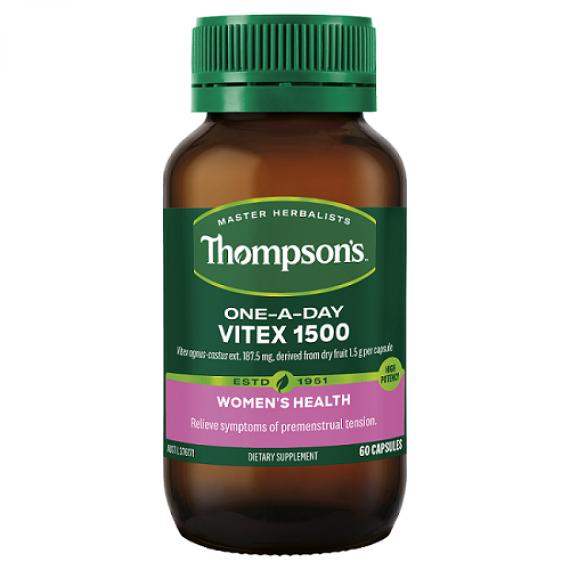 Buy Thompson One A Day Vitex 1500mg 60 Capsules Online Pharmacy Direct AU