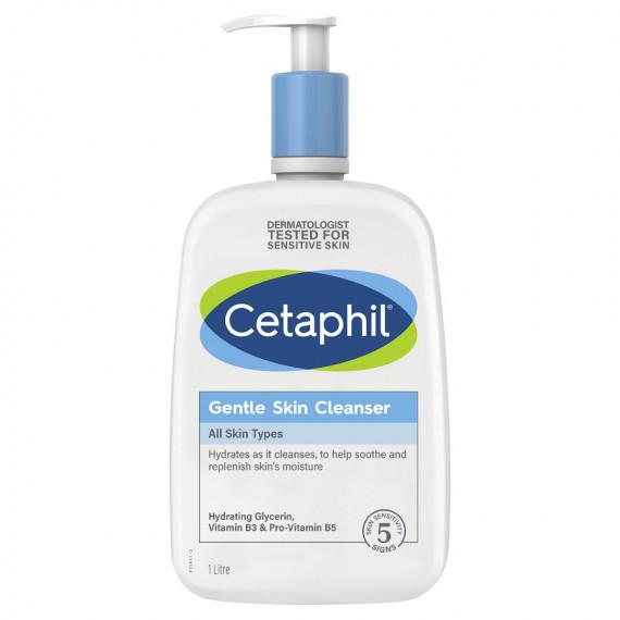 Cetaphil Gentle Skin Cleanser 1 Litre for sensitive and hydrated skin - Pharmacy Direct