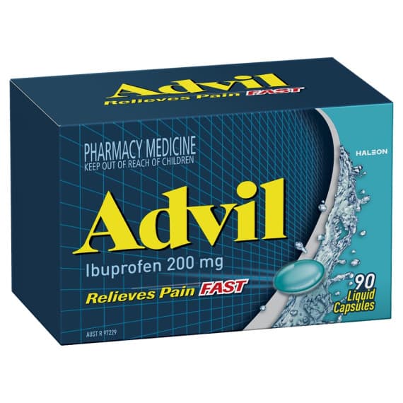 Buy Advil Liquid Capsules 90 Capsules Online Pharmacy Direct AU