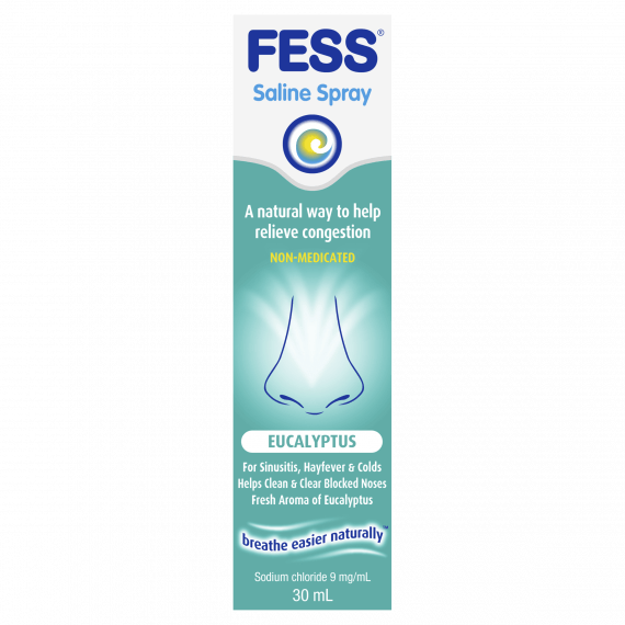 Fess Eucalyptus Saline Nasal Spray 30ml