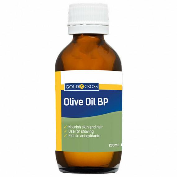Gold Cross Olive Oil 200ml natural skin care and hydration – Pharmacy Direct