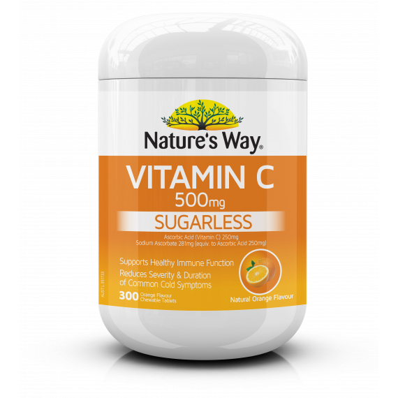 Natures Way Vitamin C 500mg 300 Tablets
