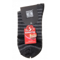Sox And Lox Ladies Everyday Diabetic Friendly Socks Dark Grey Size 2 to 8