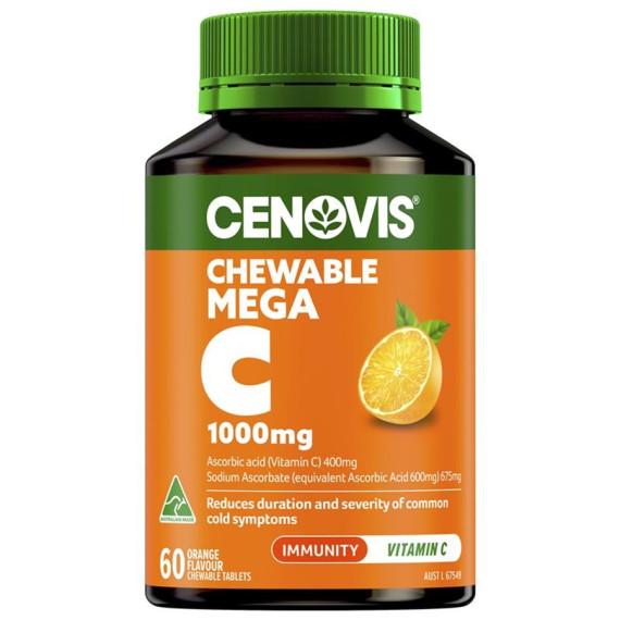 Cenovis Mega C 1000mg Chewable 60 Tablets