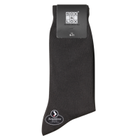 Sox And Lox Mens Fine Business Seamless Toe Socks Black Size 6 to 11