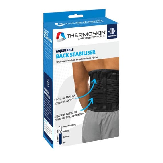 Thermoskin Elastic Back Stabiliser Extra Large - Buy Online at Pharmacy Direct