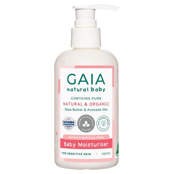 Gaia Natural Baby Moisturiser 250ml - Gentle Care - Pharmacy Direct