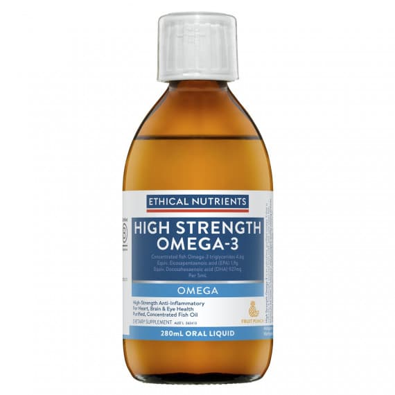 Ethical Nutrients High Strength Omega-3 Fruit Punch 280ml