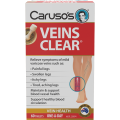 Carusos Veins Clear 60 Tablets