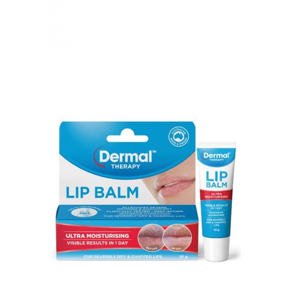 Dermal Therapy Lip Balm 10g for dry lip relief and hydration – Pharmacy Direct
