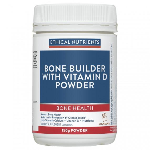 Ethical Nutrients Bone Builder With Vitamin D Powder Chocolate 150g