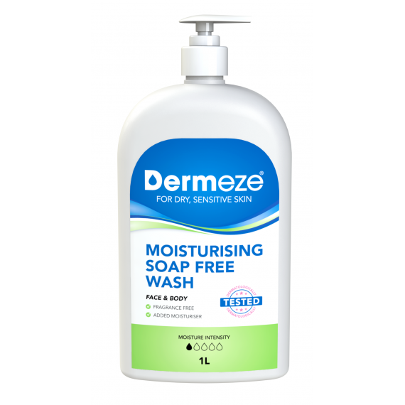 Dermeze Moisturising Soap Free Wash 1 Litre