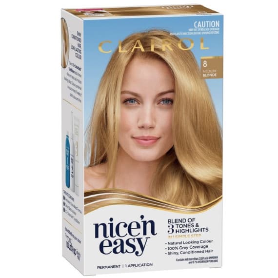 Clairol Nice N Easy 8 Medium Blonde