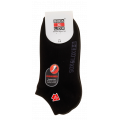 Sox & Lox Ladies Sports Cushioned Low Cut Socks Black (Size 3 - 9)