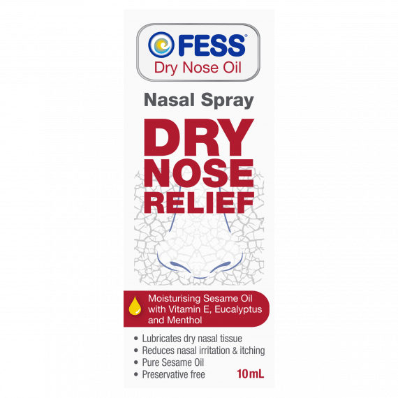 Fess Dry Nose Oil Spray 10ml for nasal hydration and relief – Pharmacy Direct