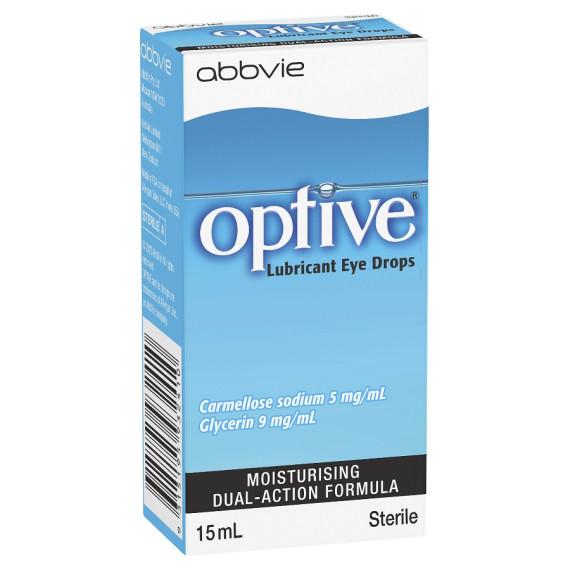 Optive Lubricant Eye Drops 15ml