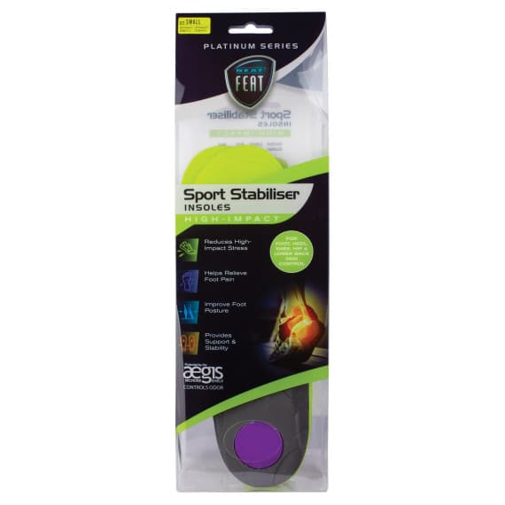 Neat Feat Sport High Impact Stabilizer Insole Small