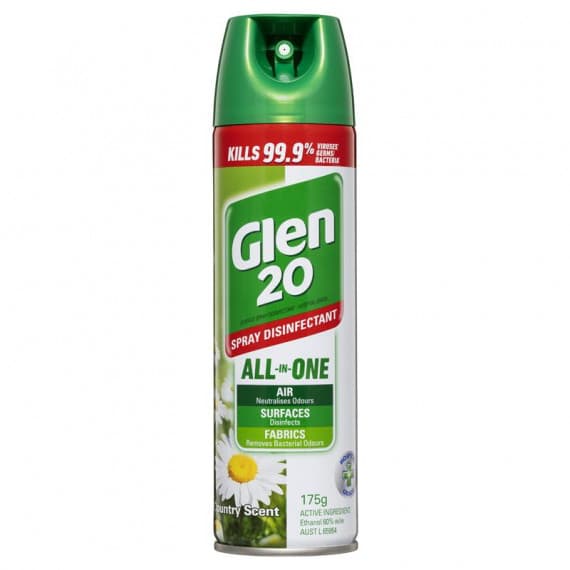 Glen 20 Country Scent Spray 175g disinfectant and freshener – Pharmacy Direct