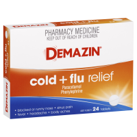 Demazin Cold and Flu Relief 24 Tablets