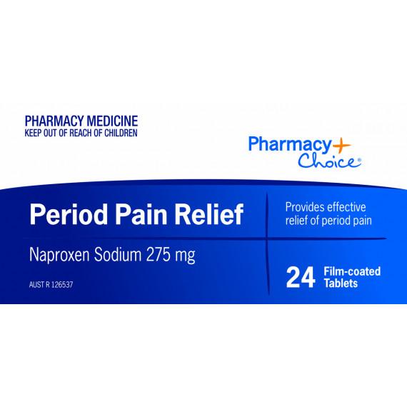 Pharmacy Choice Period Pain Relief 24 Tablets