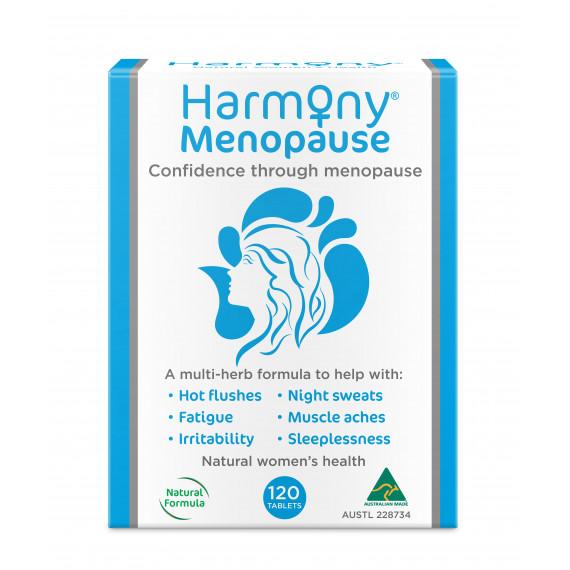 Harmony Menopause 120 tablets natural menopause relief – Pharmacy Direct