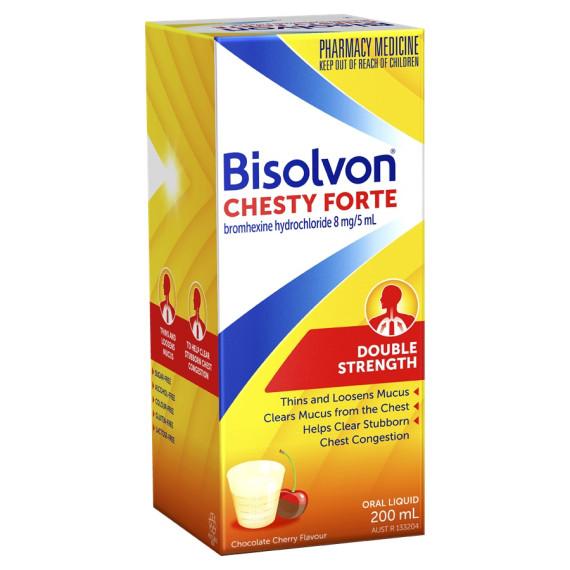 Bisolvon Chesty Forte Liquid 200ml