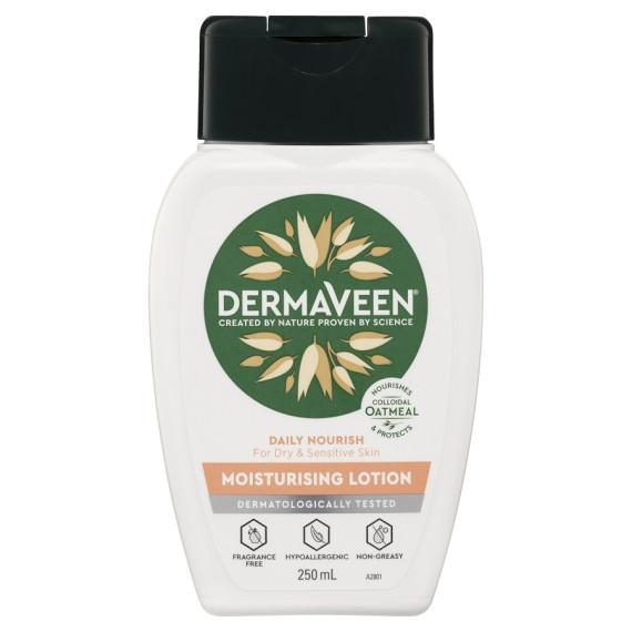 Dermaveen Daily Nourish Moisturising Lotion 250ml - Skin Hydration at Pharmacy Direct