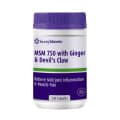 Henry Blooms MSM 750 with Ginger And Devils Claw 120 Capsules