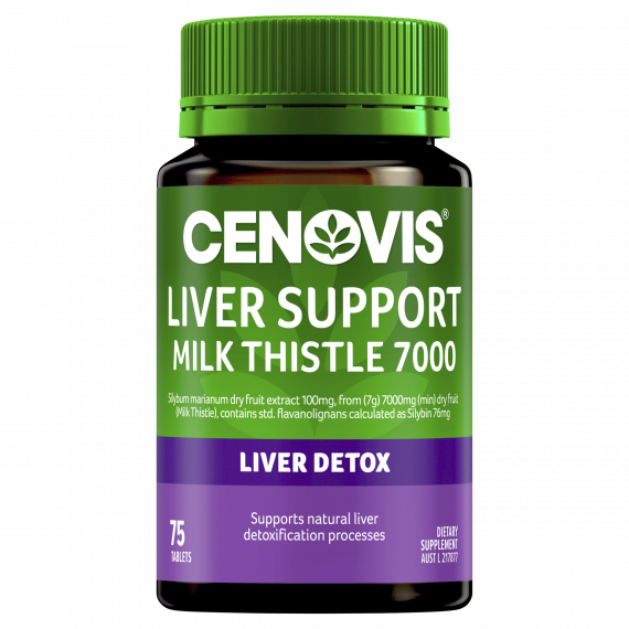 Cenovis Liver Support Milk Thistle 7000 75 Tablets