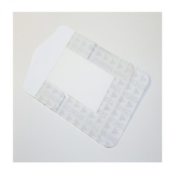 Cutifilm Plus Transparent Island Dressing White 7.2cm x 5cm Single